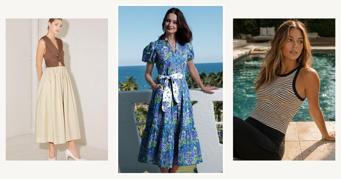 The Versatility Of The Mini Dress A Fashion Essential — Litchfield Dress Navy Ground Hydrangea Print
