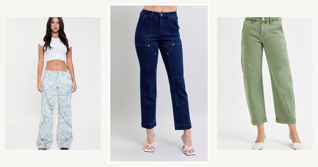 How To Style Jeans For Work Weekend And Nights Out — Judy Blue Full Size Hw Work Wear Knee Patch Straight Jeans plus Size