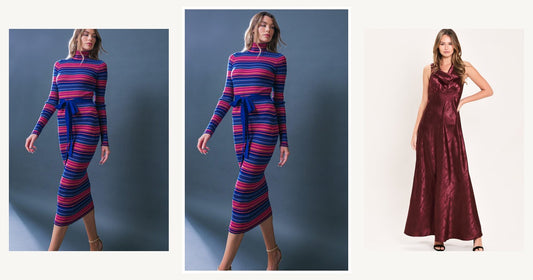 Fall Fashion Must Haves Effortless Style With Emory Park — Flying Tomato Noteworthy Shine Sweater Midi Dress