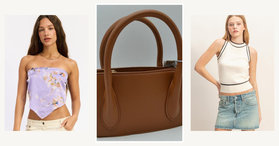 Refresh Your Wardrobe Top New Fashion Pieces — Structured Top Handle Handbag with Minimalist Design