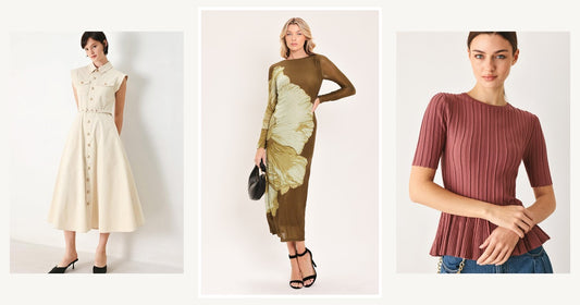 Unveiling Elegance A Closer Look At Our New Arrival Dresses — Flying Tomato Brown Blossom Contour Power Mesh Midi Dress