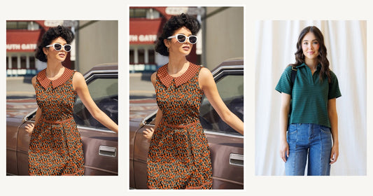 What Women Should Wear For Thanksgiving — Retrolicious Mushroom Collared Dress