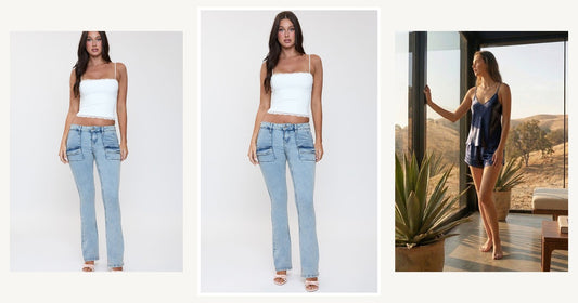 Womens Fashion Trends 2026 Solving The Eternal Jeans Conundrum With Flair — Ymi Women's Porkchop Pocket Bootcut Jeans