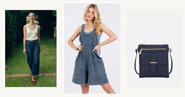 French-Girl Summer Style for Women 2026 — Mittoshop Low Scoop Neck Tank Washed French Terry Romper
