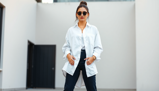 Elevate Your Style: How to Wear Oversized Shirts with Confidence - us.meeeshop
