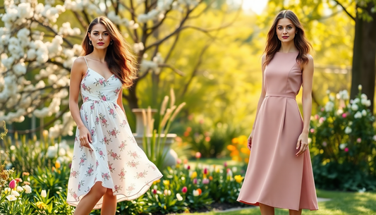 Floral or Solid? How to Choose the Perfect Midi Dress for Spring - us.meeeshop
