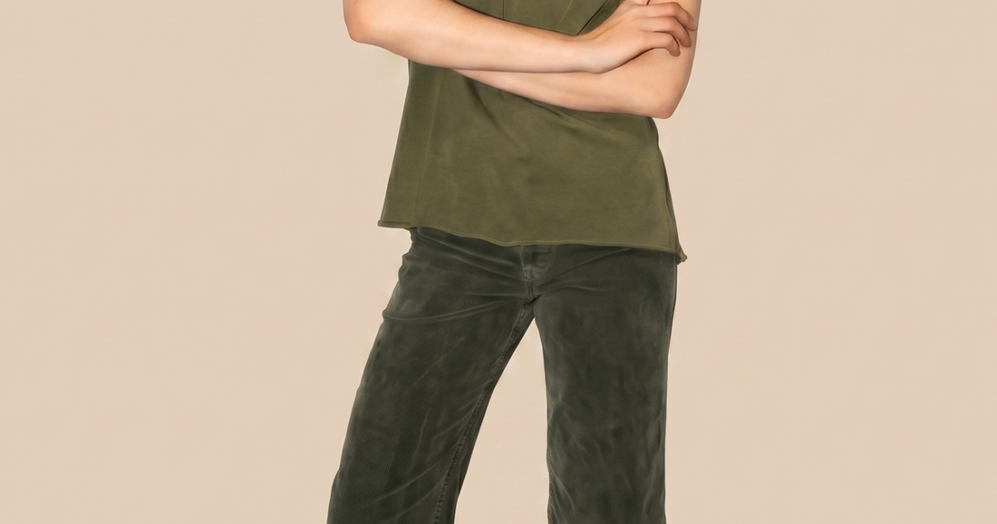 Breezy Tank - Olive — shirts & tops for women, 2026 fashion guide at MeeeShop