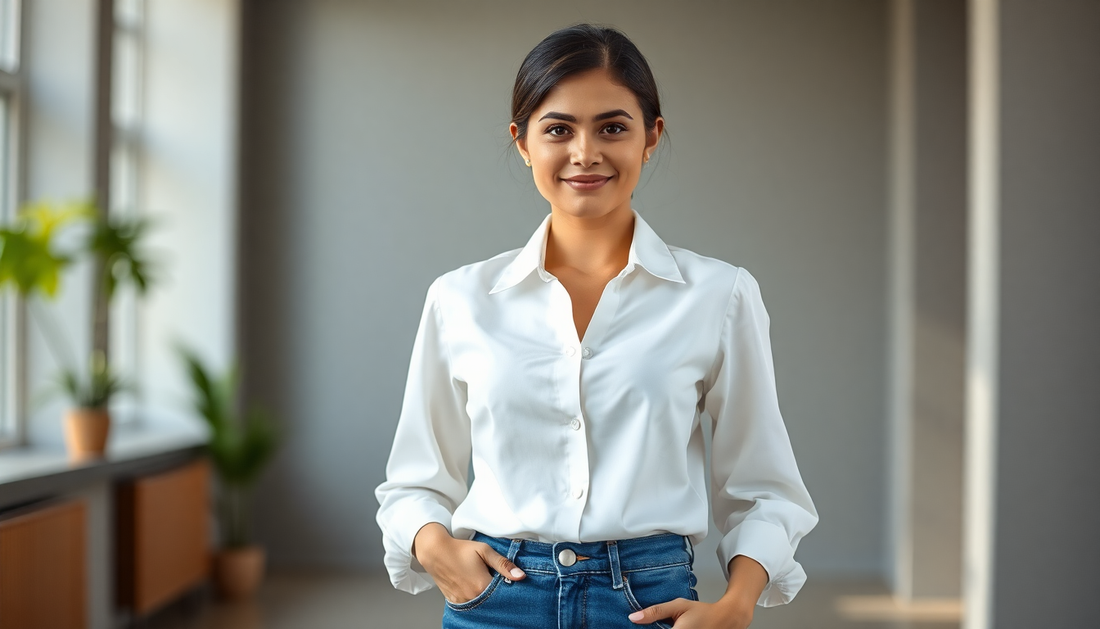How to Style a Blouse with Jeans: Elevating Your Everyday Look - us.meeeshop