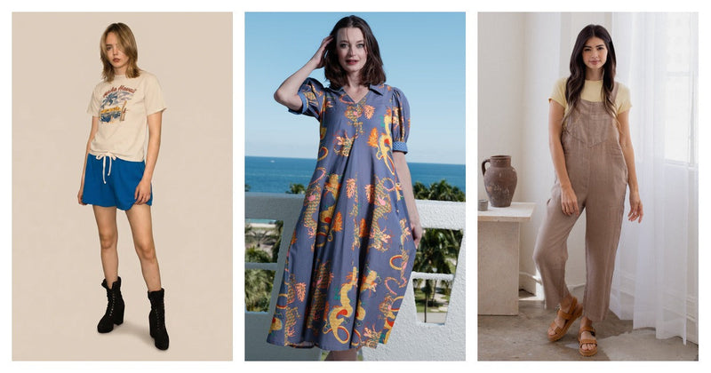 Aloha Hawaii Tee style formula collage for Google Discover lookbook