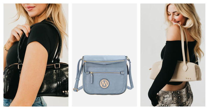 Arlys Barrel Shoulder Bag style formula collage for Google Discover lookbook