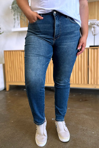 Tummy Control Denim Jeans - US Women's Fashion & Styling Guide Collection