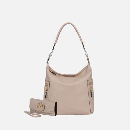 MKF Collection by Mia K. - Ophelia Hobo Bag and Wallet Set