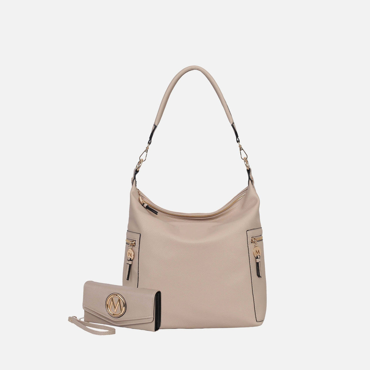 Mkf Collection by Mia K. - Ophelia Hobo Bag and Wallet Set