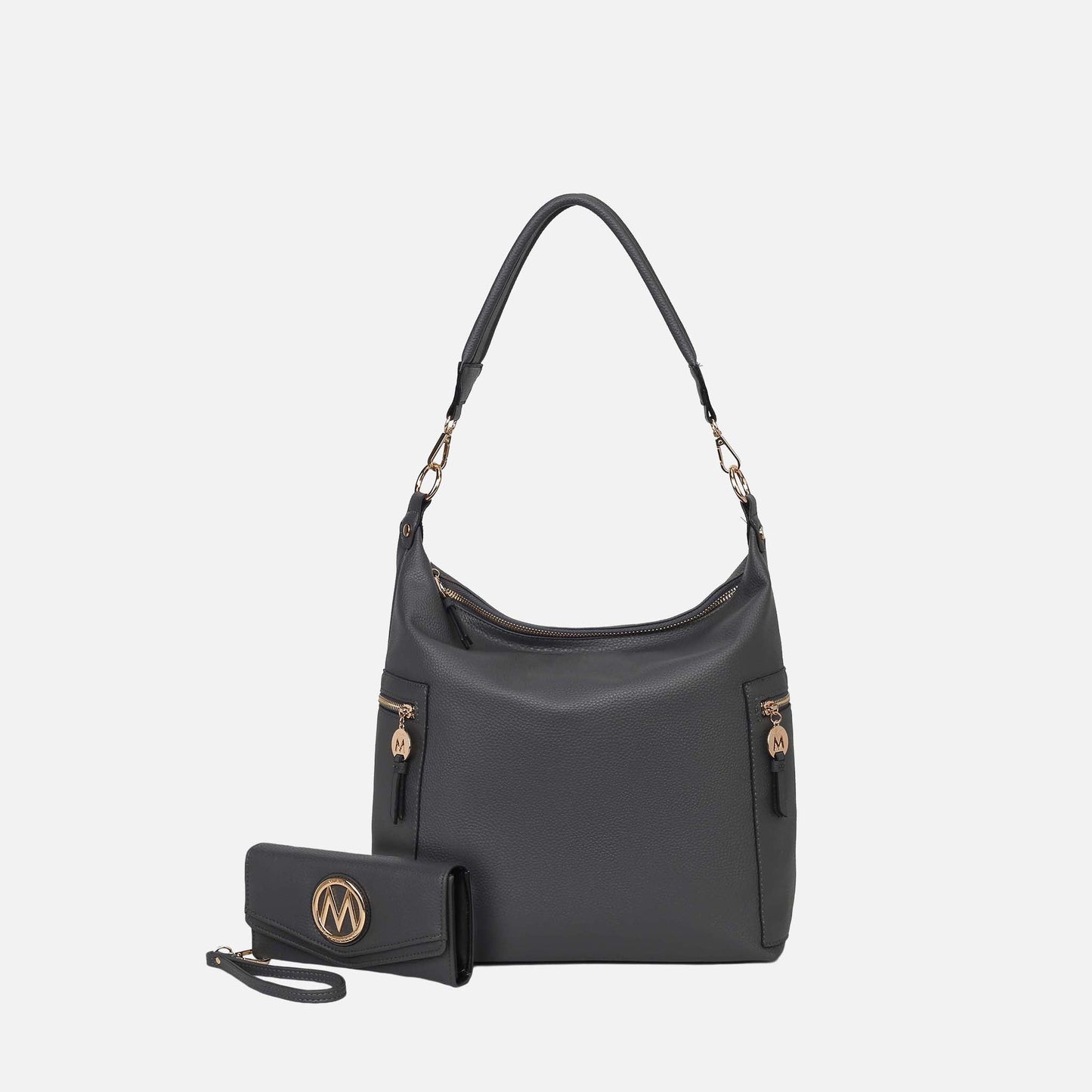 MKF Collection by Mia K. - Ophelia Hobo Bag and Wallet Set