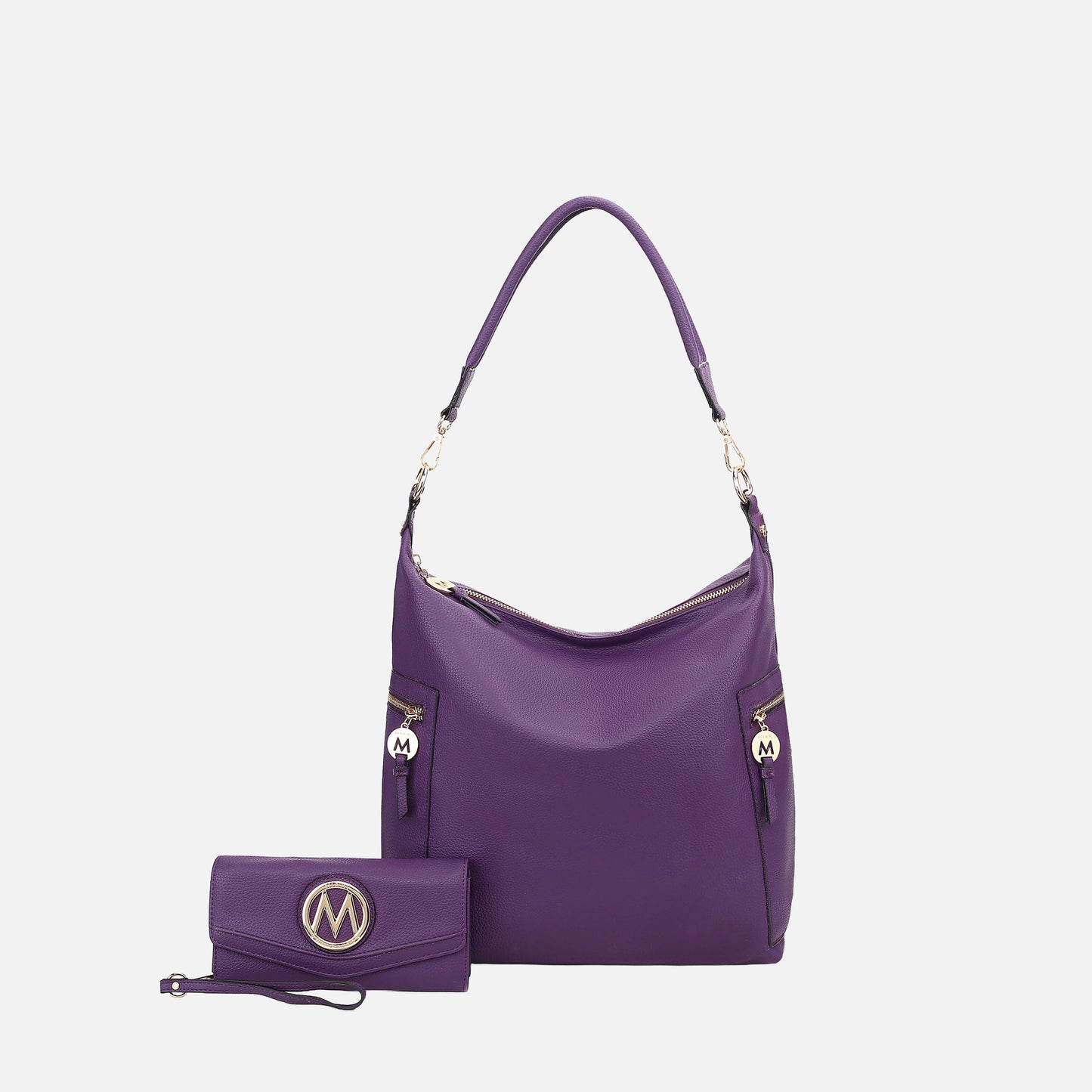 Mkf Collection by Mia K. - Ophelia Hobo Bag and Wallet Set