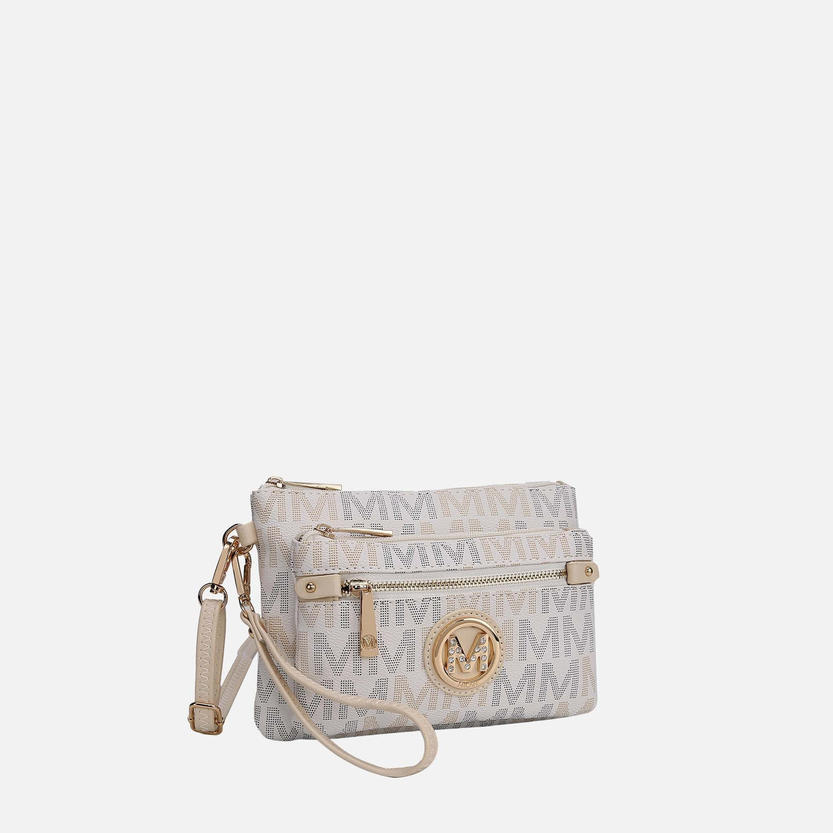 Mkf Collection by Mia K. - Camren Signature Crossbody Bag