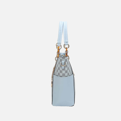 Mkf Collection by Mia K. - Merlina Tote Bag and Wallet Set