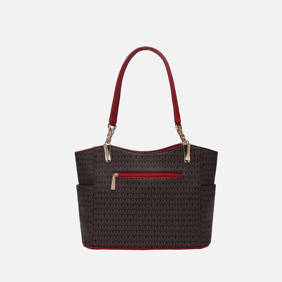 Mkf Collection by Mia K. - Savannah Signature Tote Bag and Wallet Set