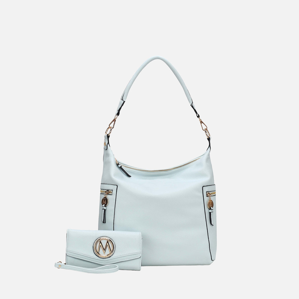 Mkf Collection by Mia K. - Ophelia Hobo Bag and Wallet Set