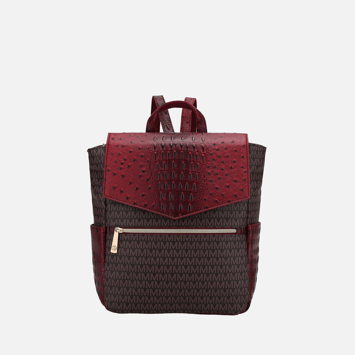 Mkf Collection by Mia K. - Leidy Signature Backpack Handbag
