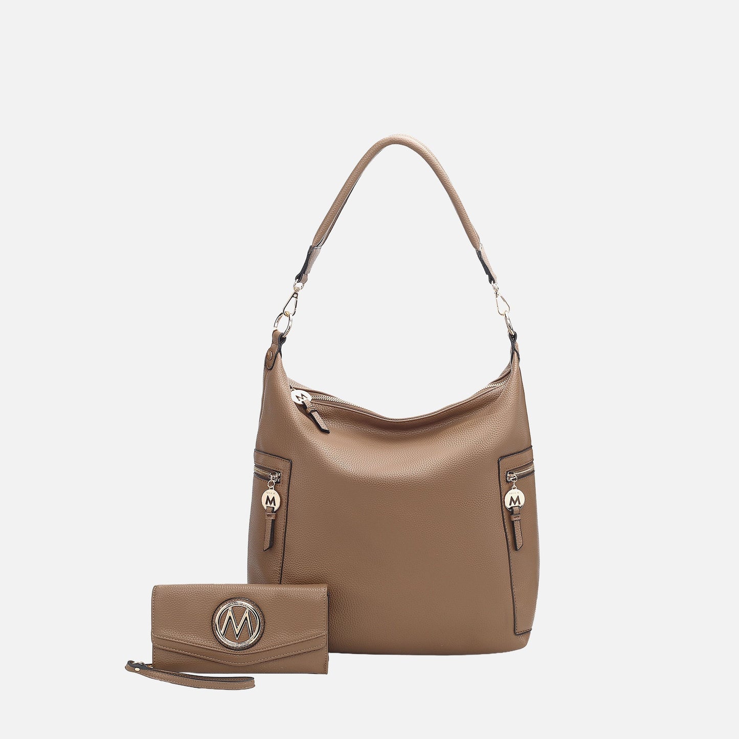 Mkf Collection by Mia K. - Ophelia Hobo Bag and Wallet Set