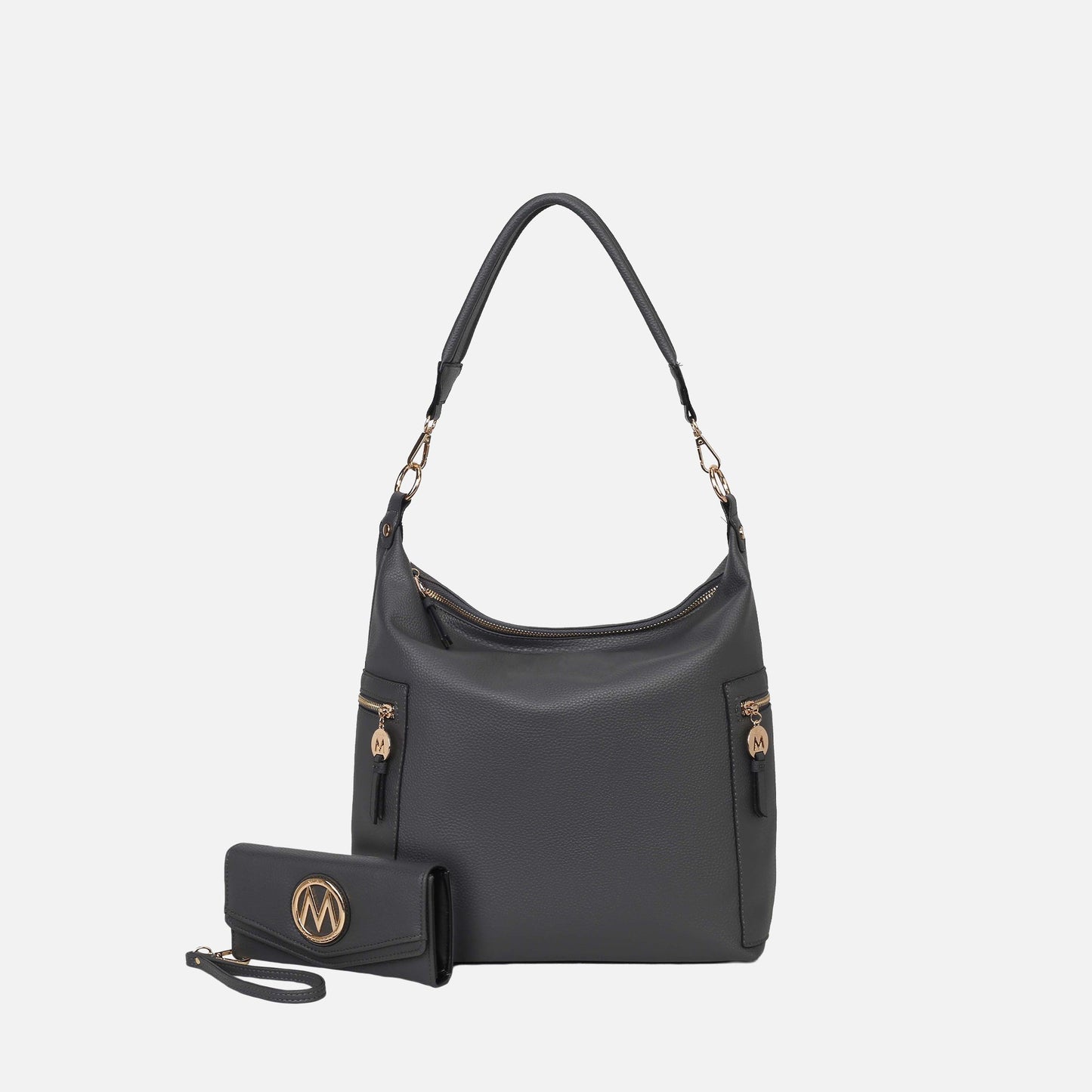 Mkf Collection by Mia K. - Ophelia Hobo Bag and Wallet Set
