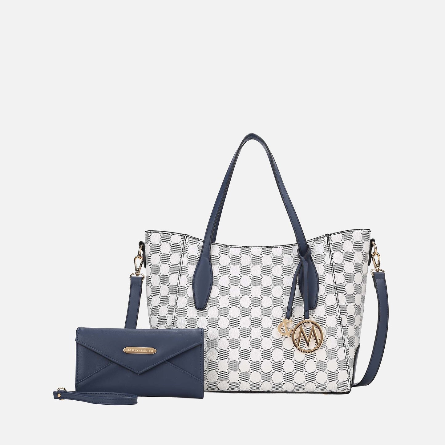 Mkf Collection by Mia K. - Gianna Tote Bag and Wallet Set