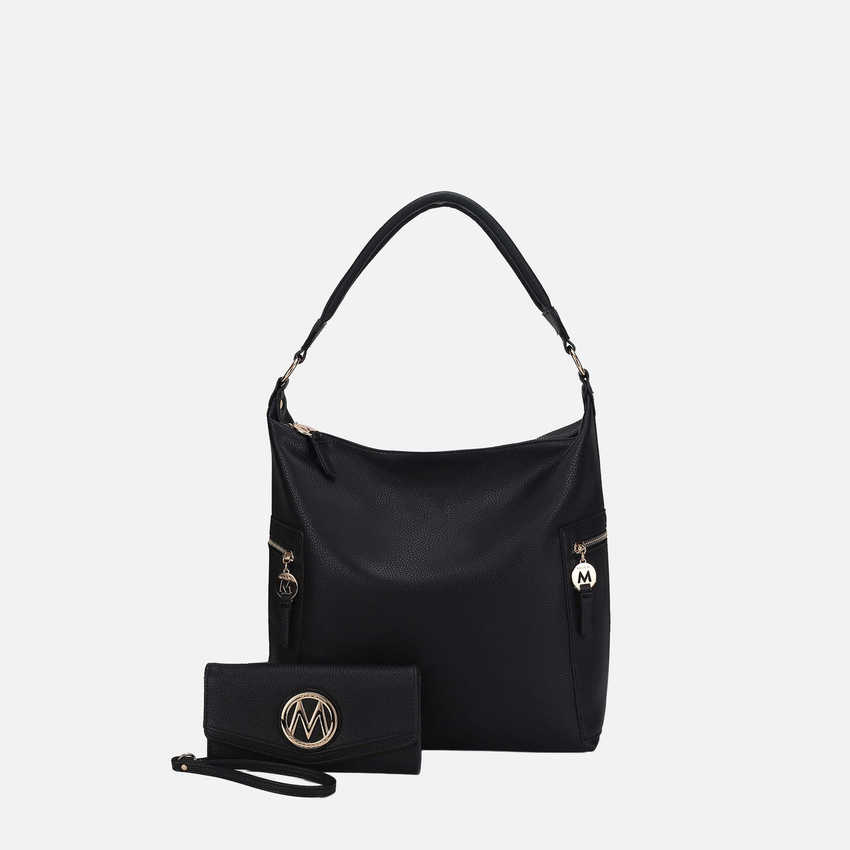 Mkf Collection by Mia K. - Ophelia Hobo Bag and Wallet Set