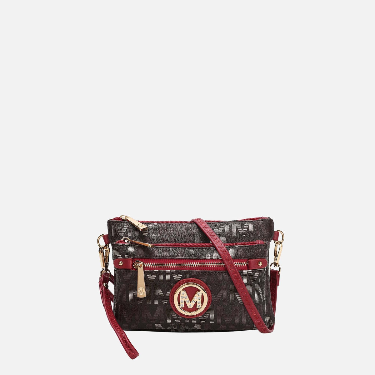 Mkf Collection by Mia K. - Camren Signature Crossbody Bag