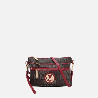 Mkf Collection by Mia K. - Camren Signature Crossbody Bag