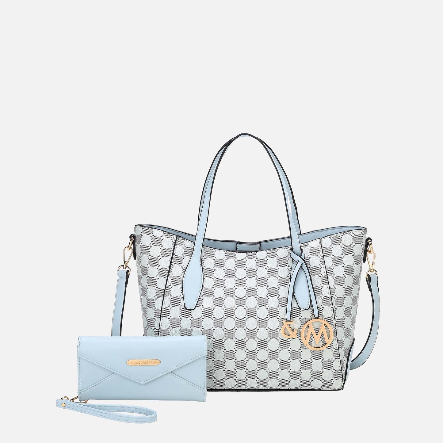 Mkf Collection by Mia K. - Gianna Tote Bag and Wallet Set