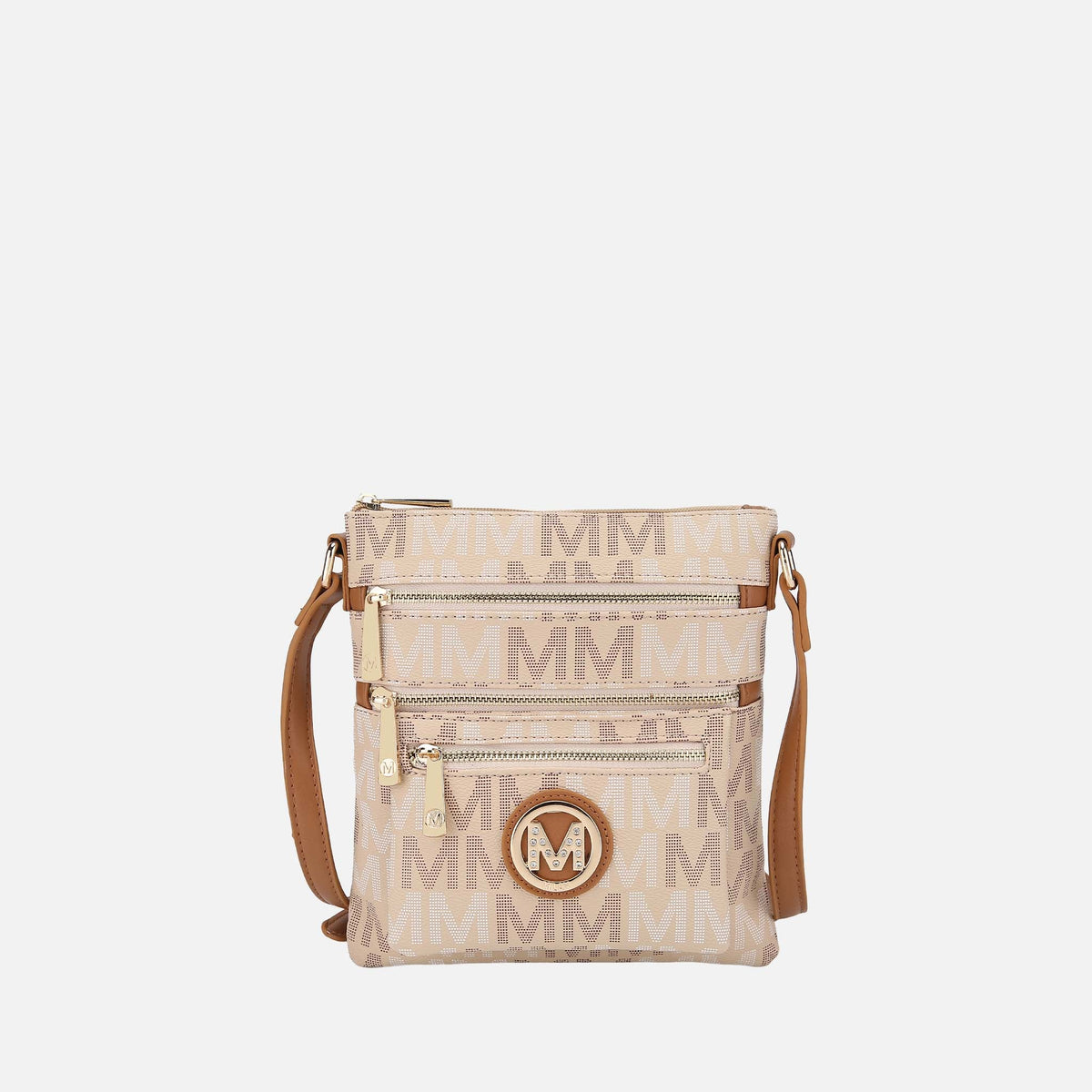 Mkf Collection by Mia K. - Beatrice Signature Crossbody Bag