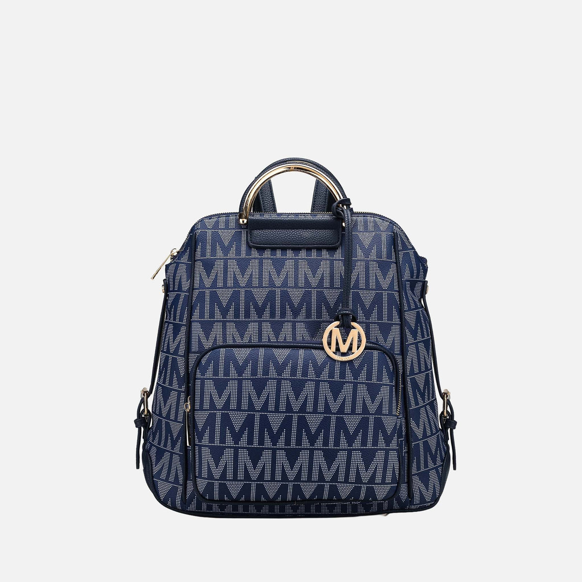 Mkf Collection by Mia K. - Cora Signature Backpack Handbag