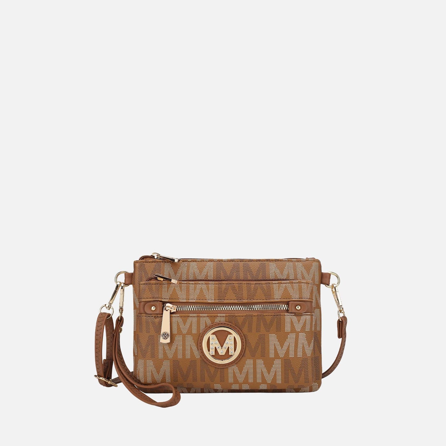 Mkf Collection by Mia K. - Camren Signature Crossbody Bag