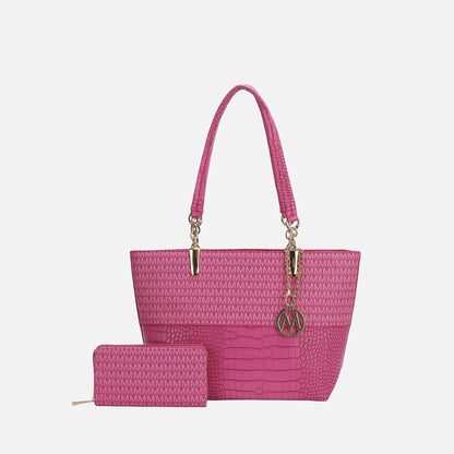 Mkf Collection by Mia K. - Sasha Signature Tote Bag