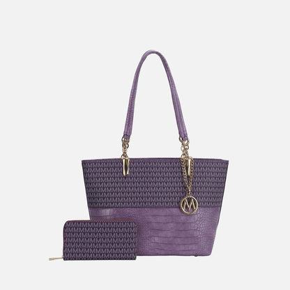 Mkf Collection by Mia K. - Sasha Signature Tote Bag