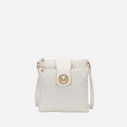 Mkf Collection by Mia K. - Marietta Signature Crossbody Bag