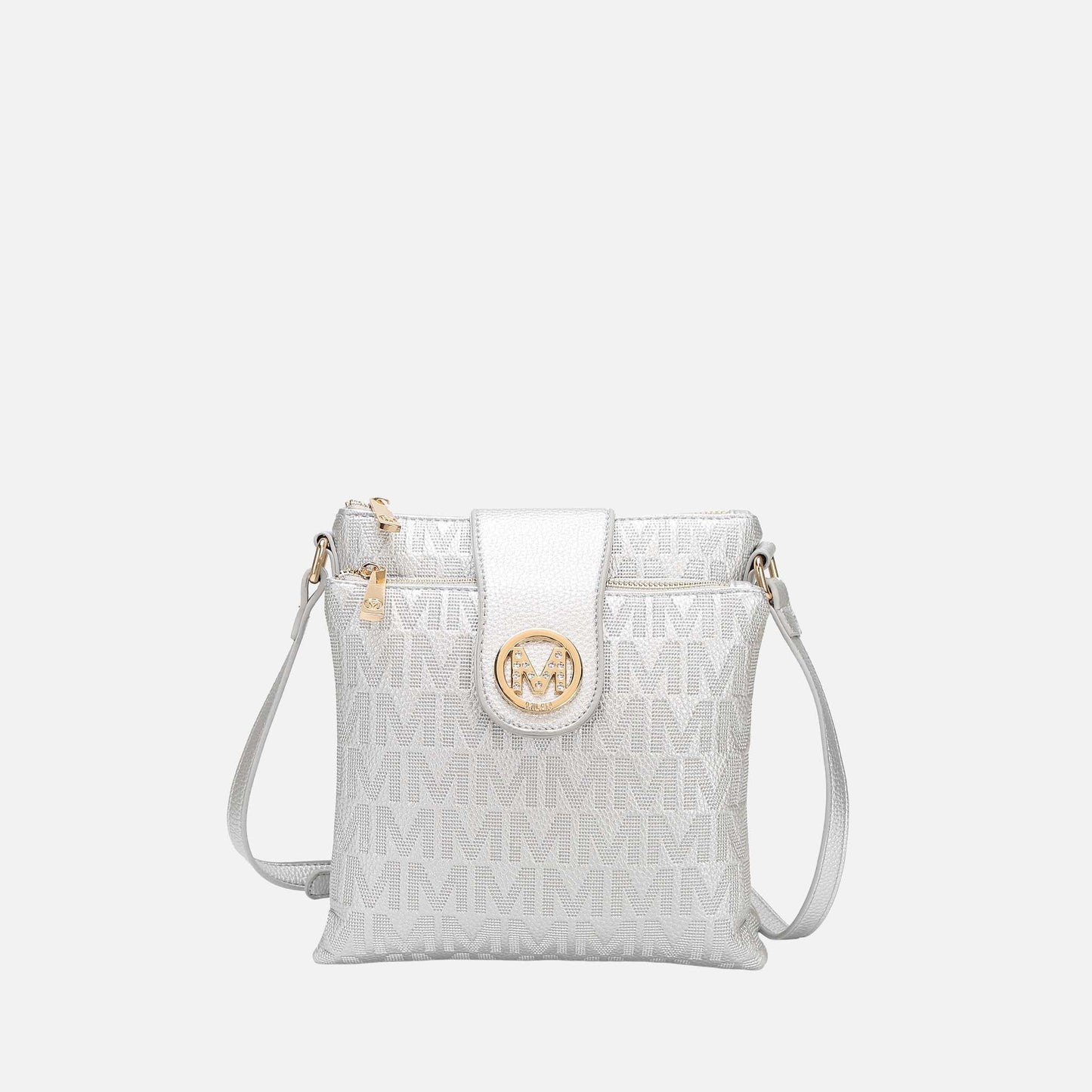 Mkf Collection by Mia K. - Marietta Signature Crossbody Bag