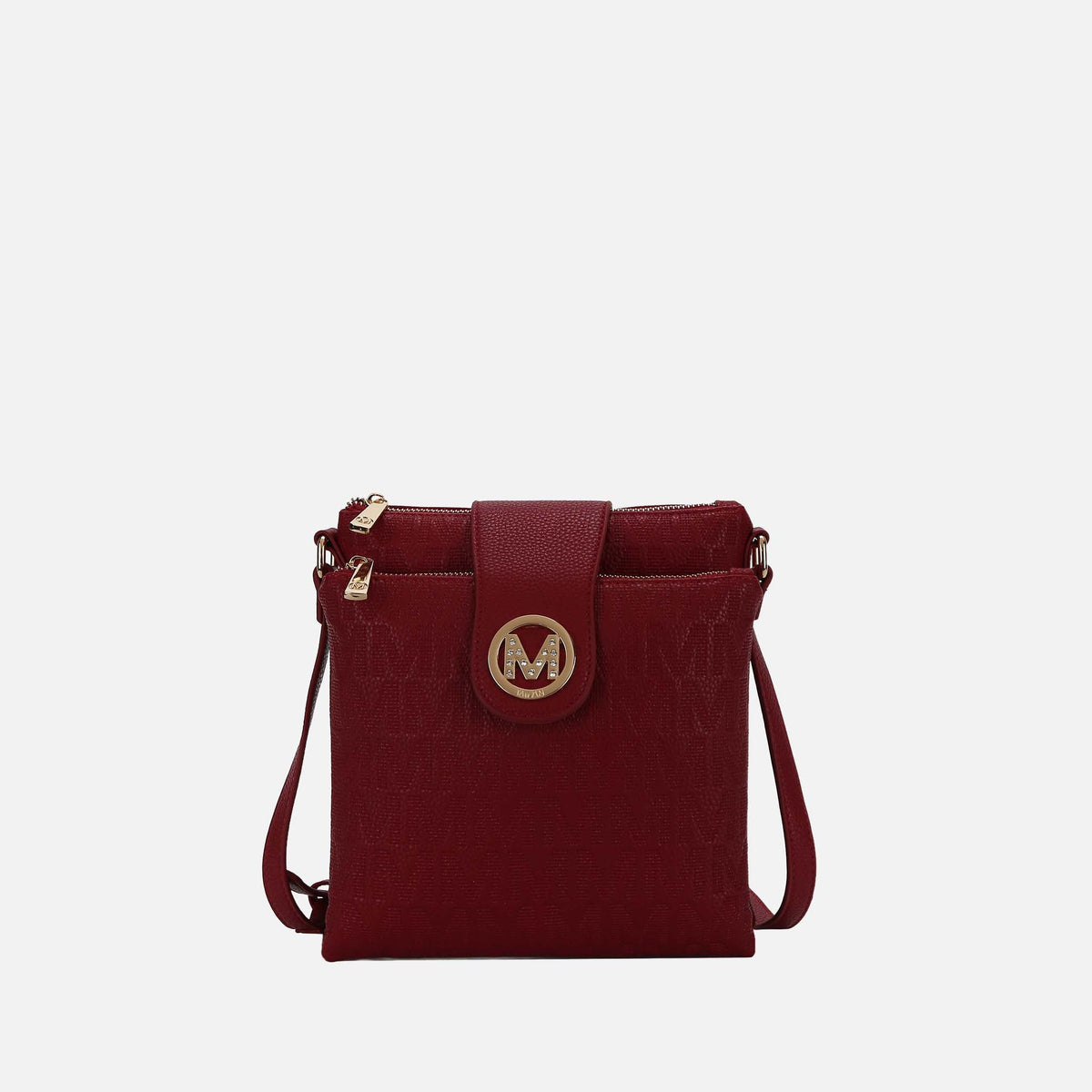Mkf Collection by Mia K. - Marietta Signature Crossbody Bag