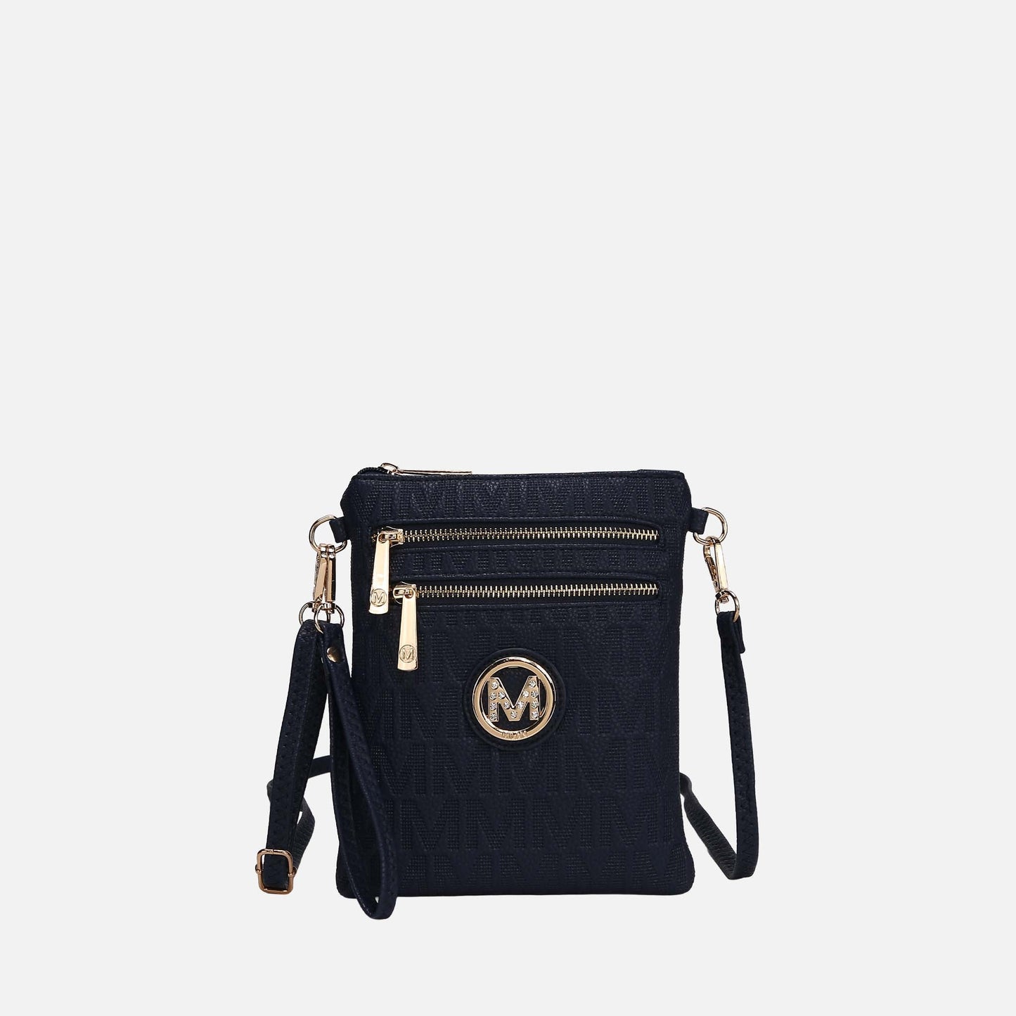 Mkf Collection by Mia K. - Andrea Signature Crossbody Bag