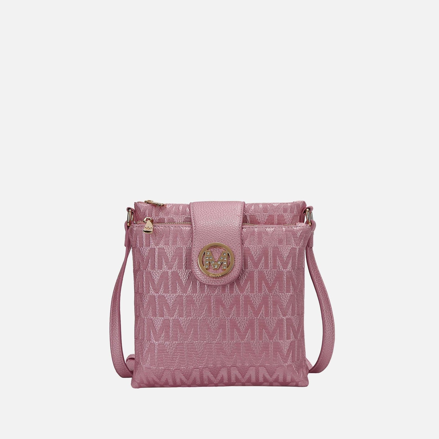 Mkf Collection by Mia K. - Marietta Signature Crossbody Bag