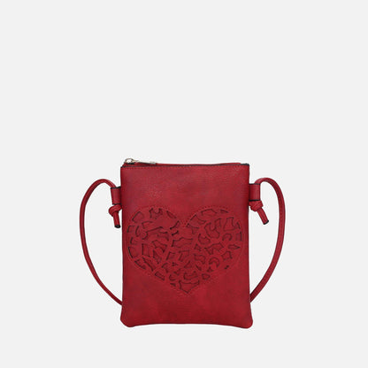 Mkf Collection by Mia K. - Heartly Crossbody Bag