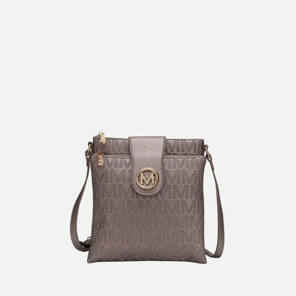 Mkf Collection by Mia K. - Marietta Signature Crossbody Bag