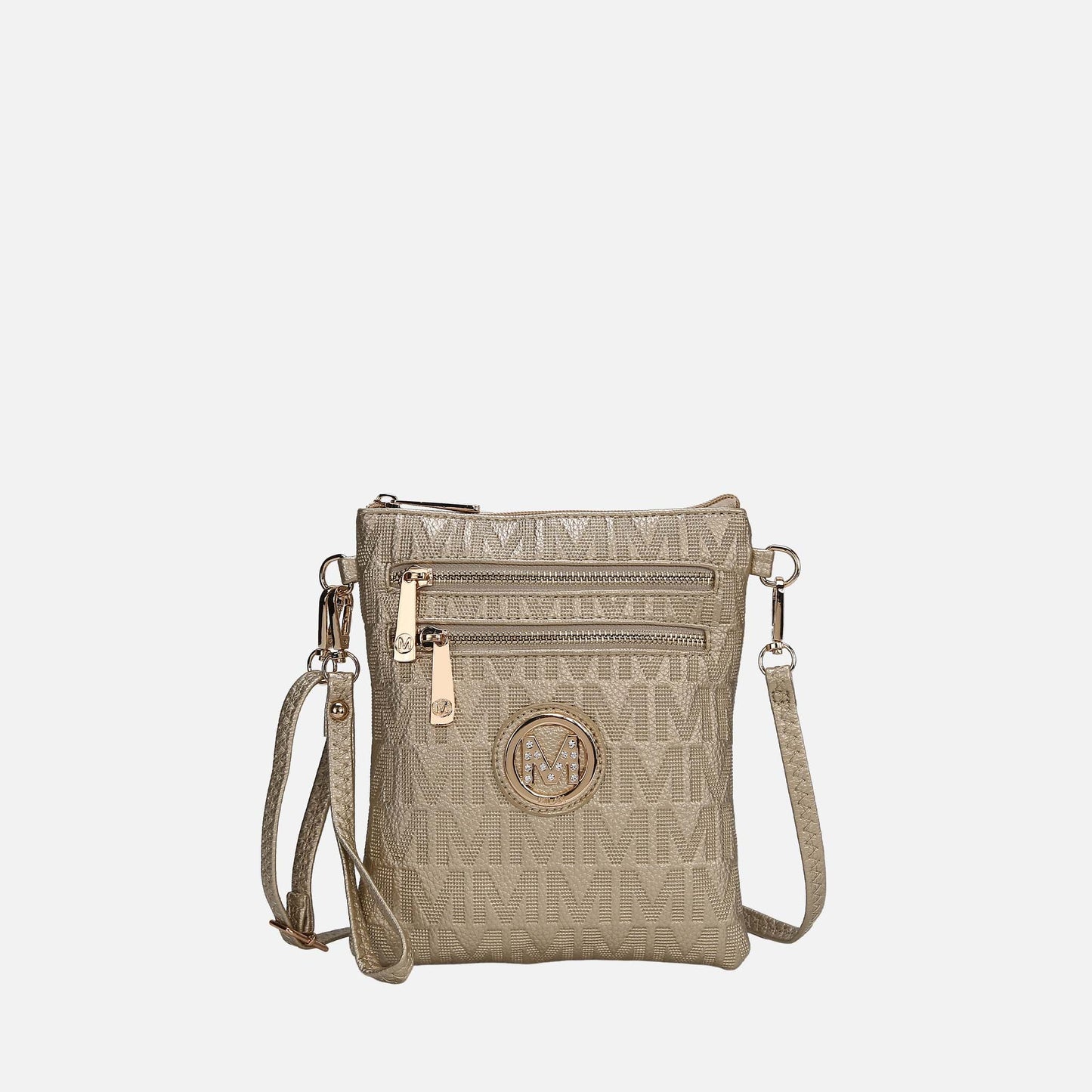 Mkf Collection by Mia K. - Andrea Signature Crossbody Bag
