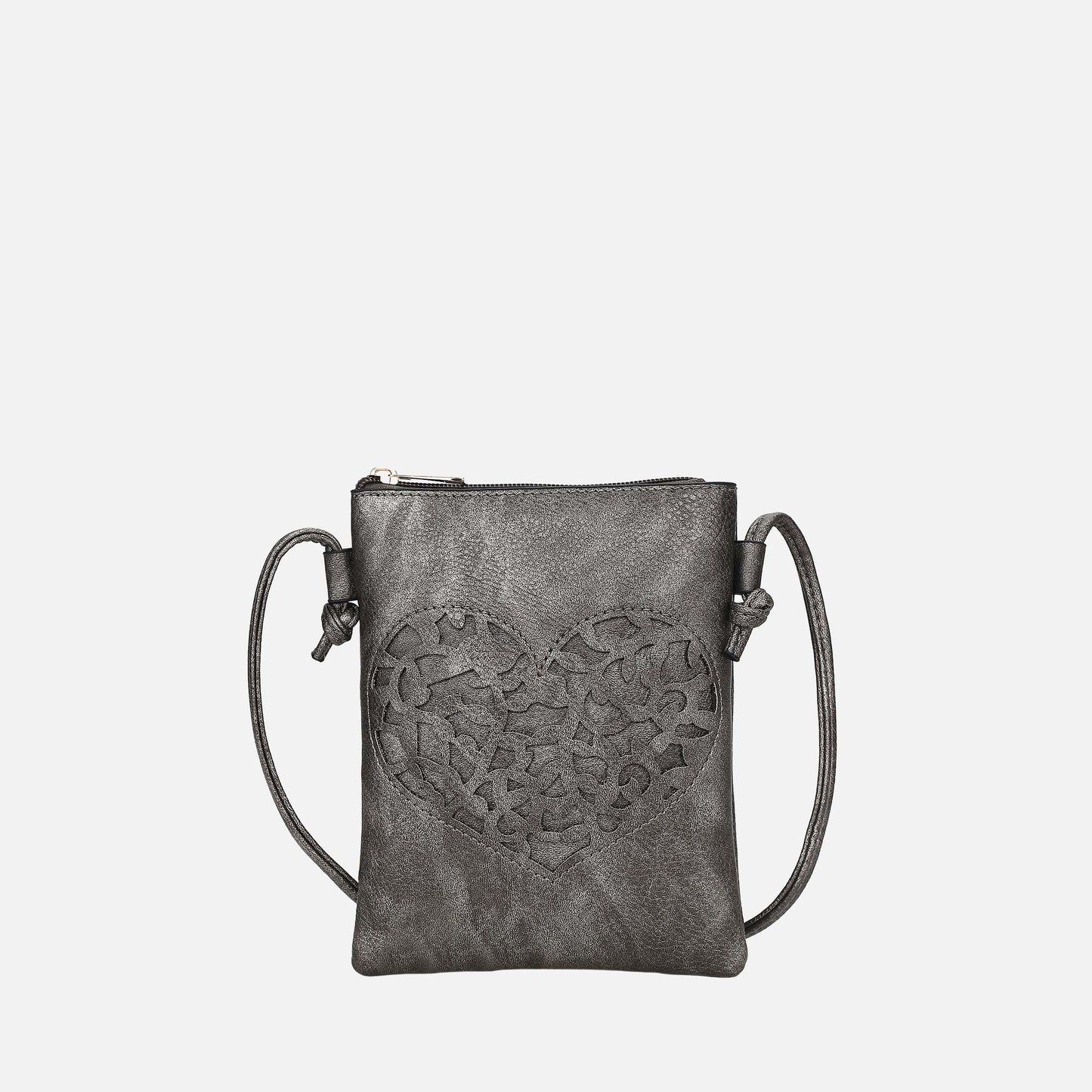 MKF Collection by Mia K. - Heartly Crossbody Bag