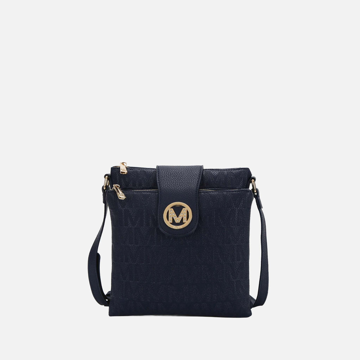 Mkf Collection by Mia K. - Marietta Signature Crossbody Bag
