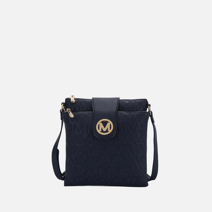 Mkf Collection by Mia K. - Marietta Signature Crossbody Bag