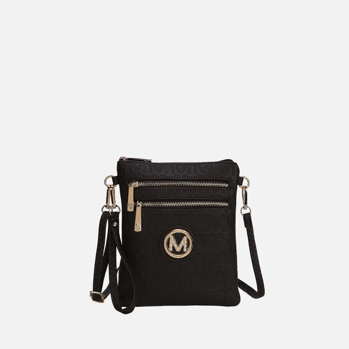 Mkf Collection by Mia K. - Andrea Signature Crossbody Bag