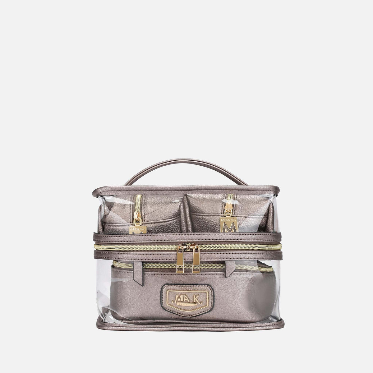 Mkf Collection by Mia K. - Emma Cosmetic Case and Set Handbag