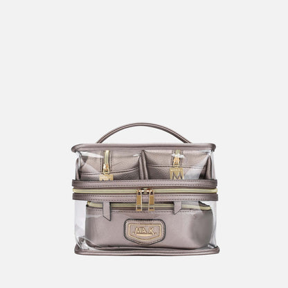 Mkf Collection by Mia K. - Emma Cosmetic Case and Set Handbag
